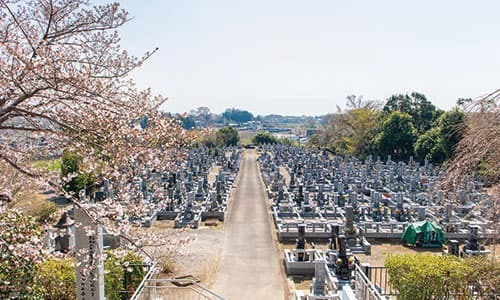 霊園風景・霊園全体