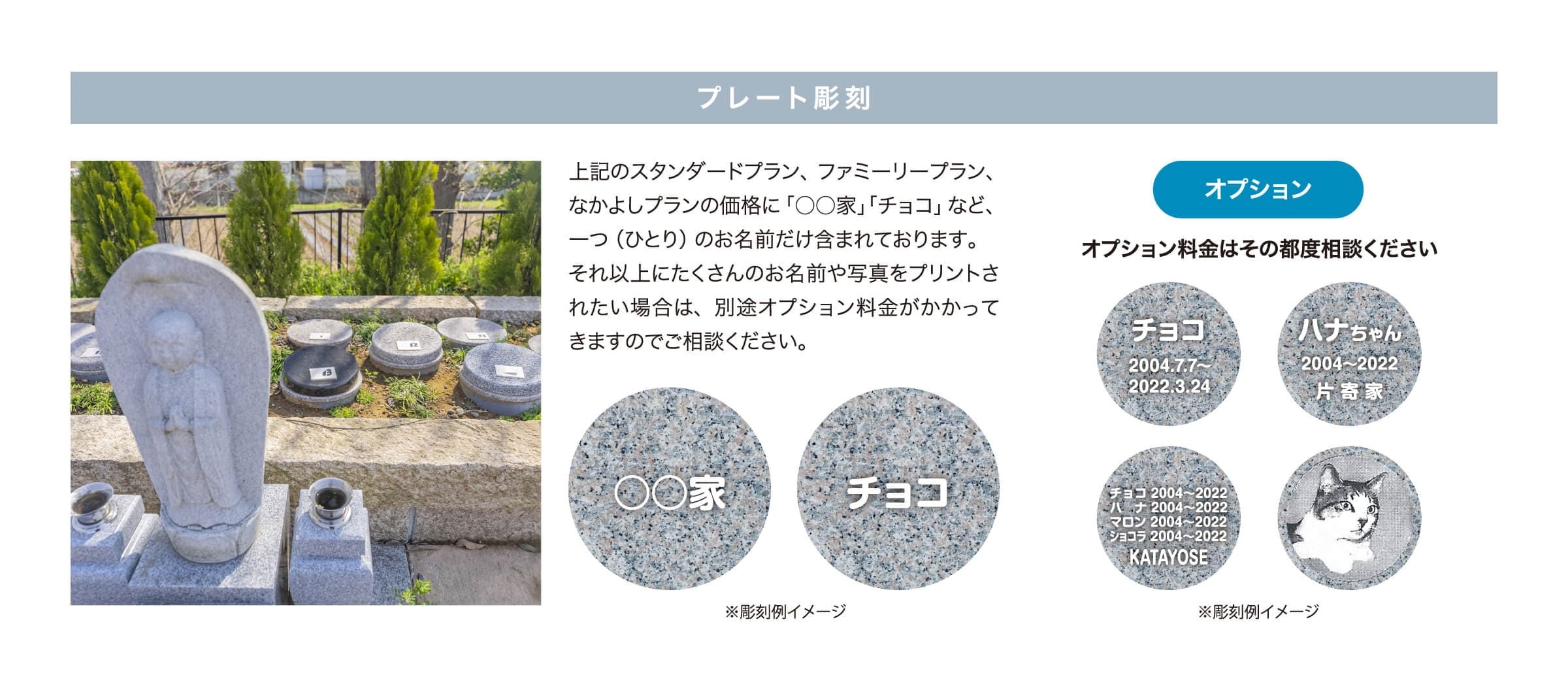 プレート彫刻